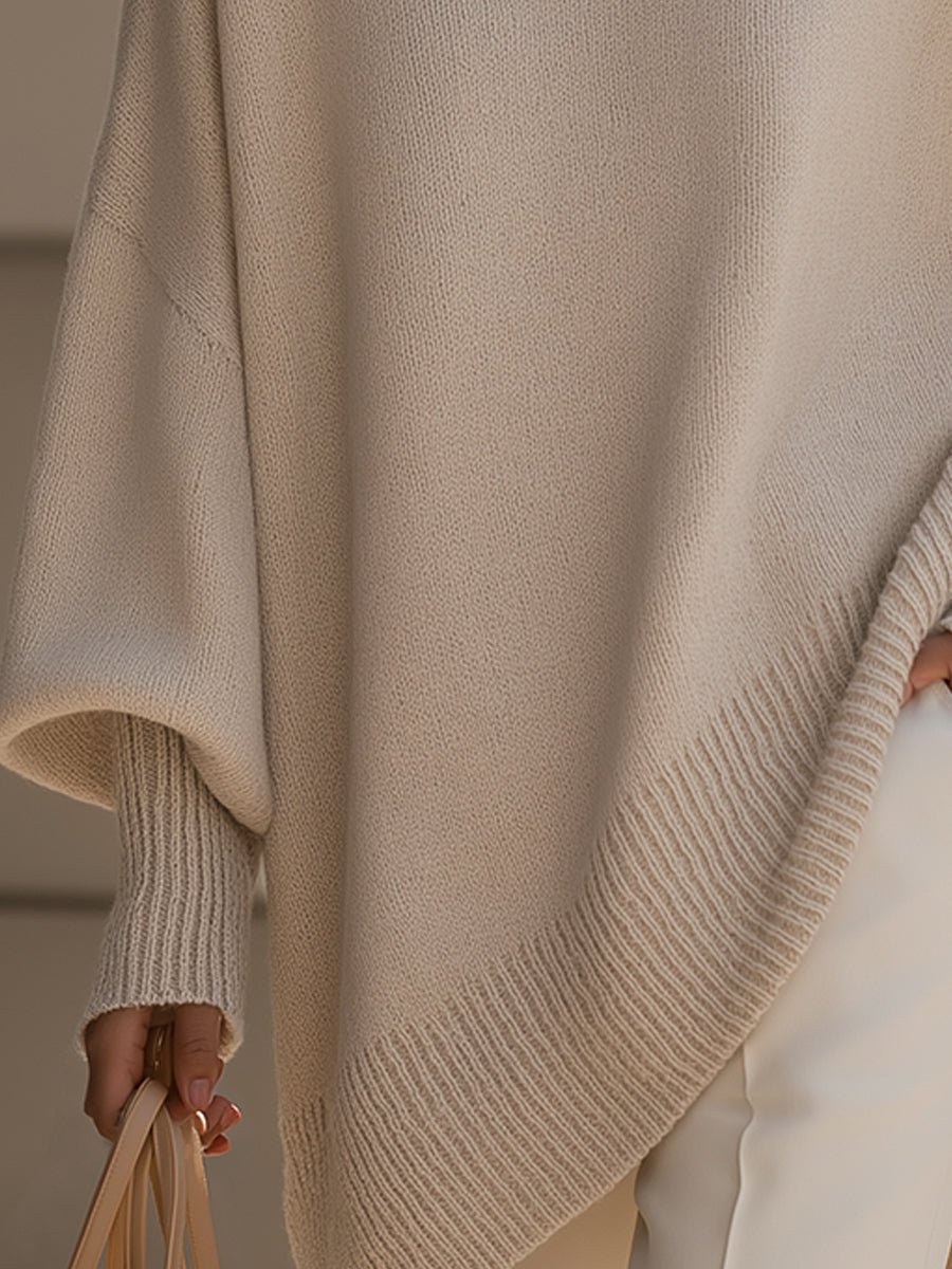 Ashlyn - Oversize-Pullover mit Soft-Touch