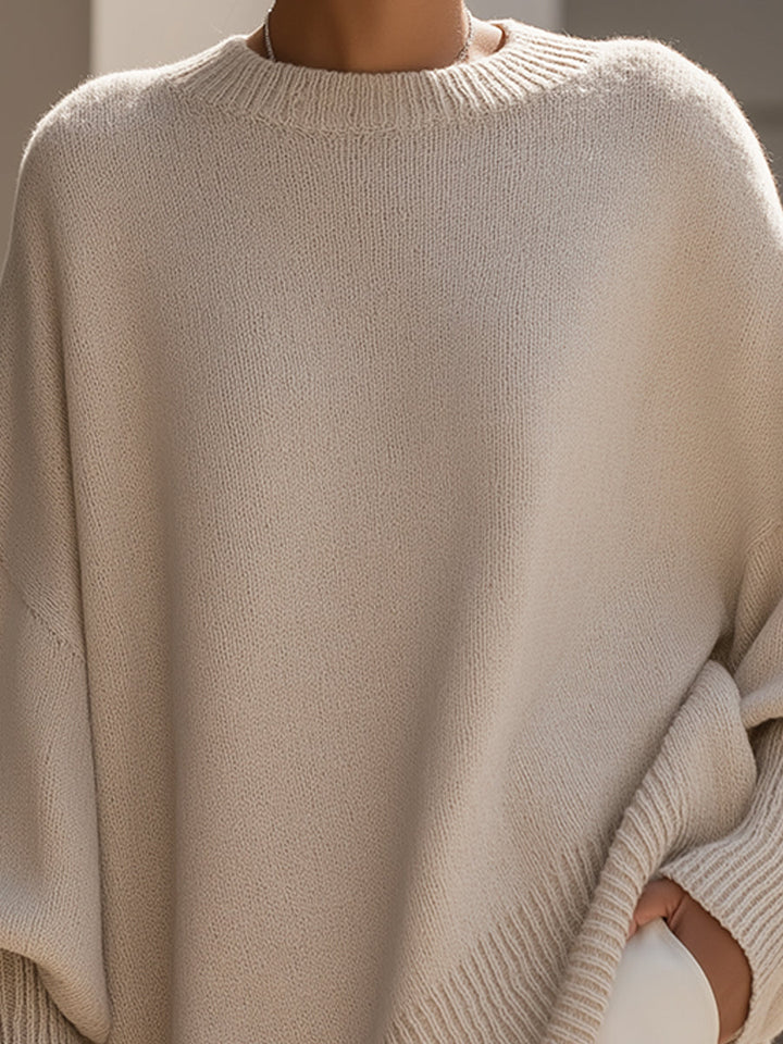 Ashlyn - Oversize-Pullover mit Soft-Touch