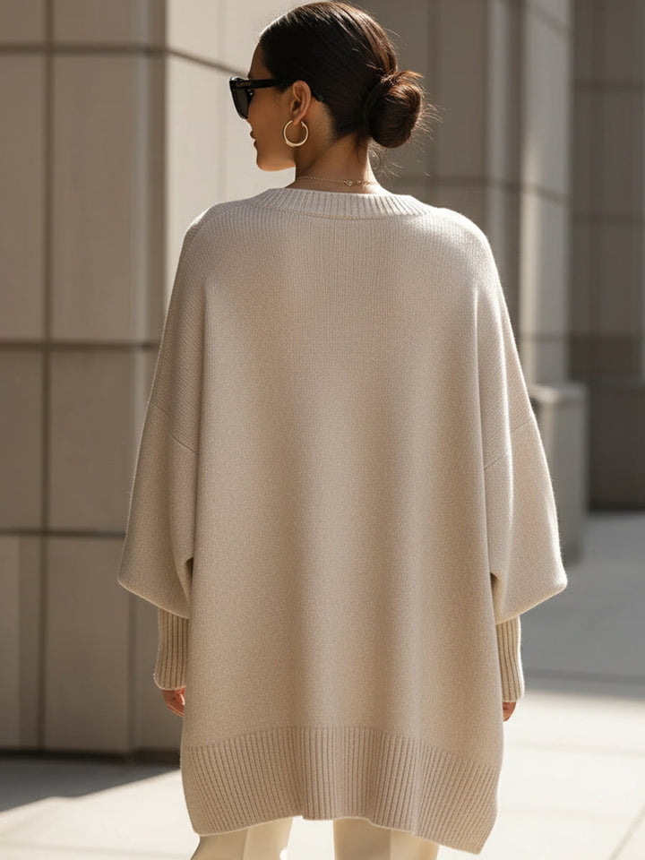 Ashlyn - Oversize-Pullover mit Soft-Touch