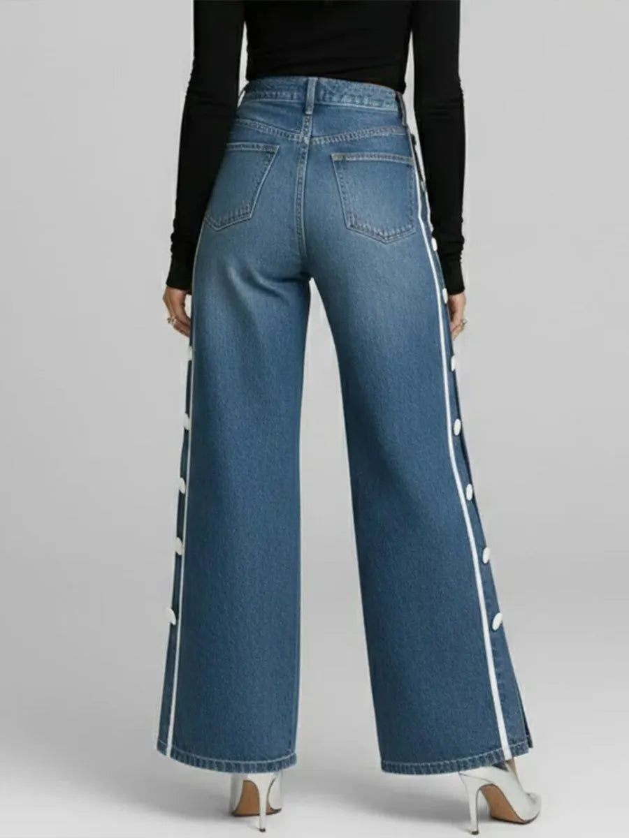 Vika - Slim-Fit-Jeans mit Reissverschluss vorne