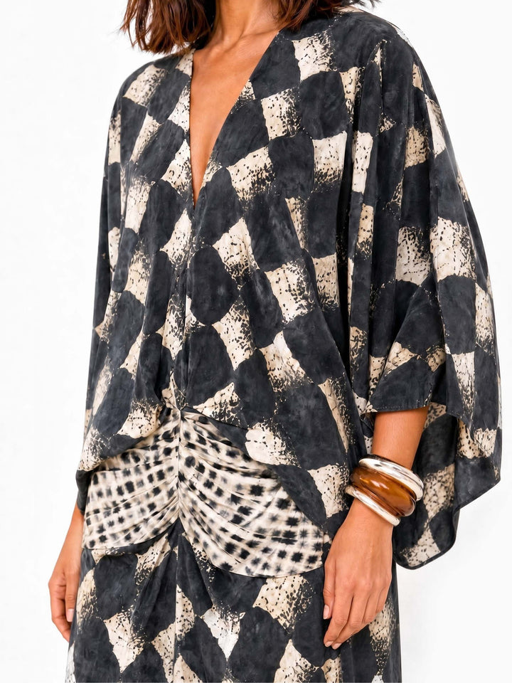 Zoriana - Softtouch-Maxikleid