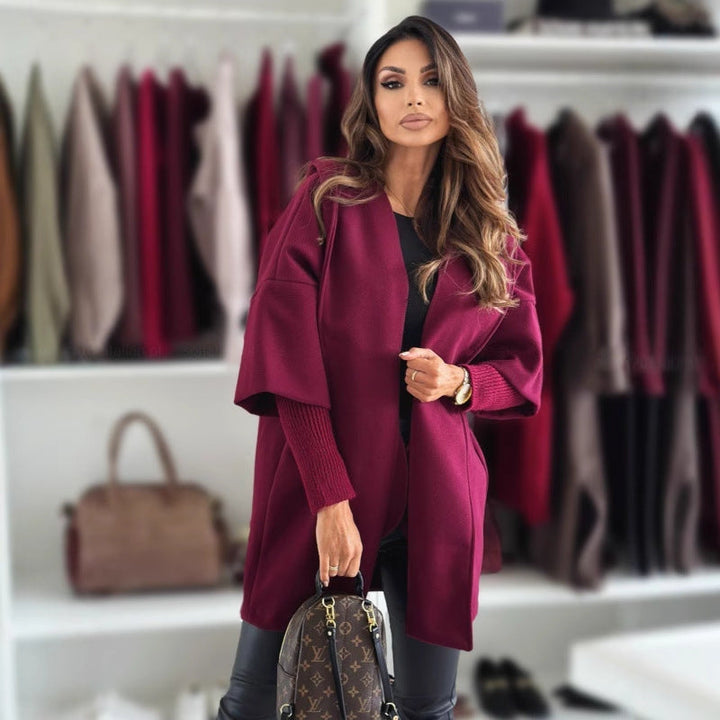 Esteliane - Lässiger Cardigan mit Cape-Ärmeln