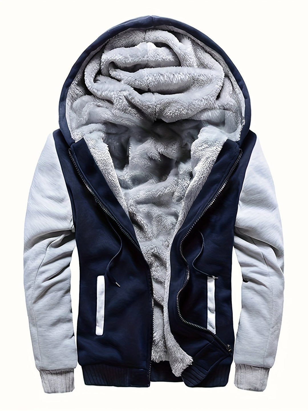 Dax - Schwere Camouflage-Kapuzenjacke mit Reissverschluss