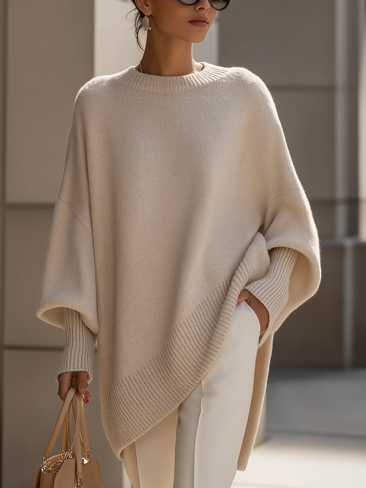 Ashlyn - Oversize-Pullover mit Soft-Touch