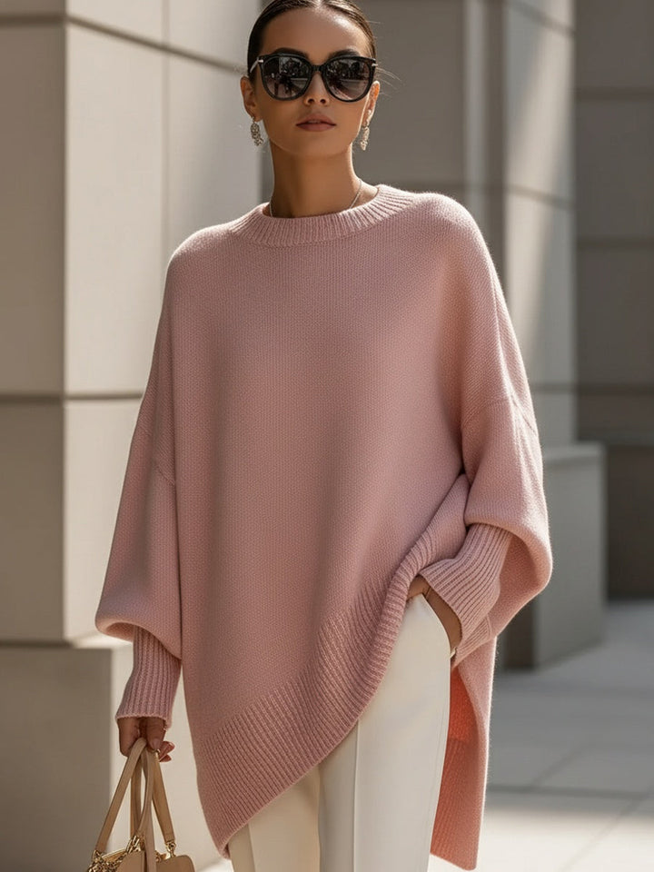 Izzie - Drapierter Poncho