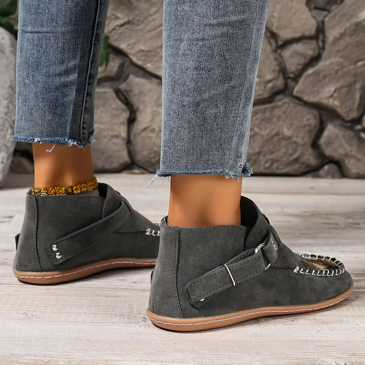 Cara - Komfort-Loafer mit Schnallen-Detail
