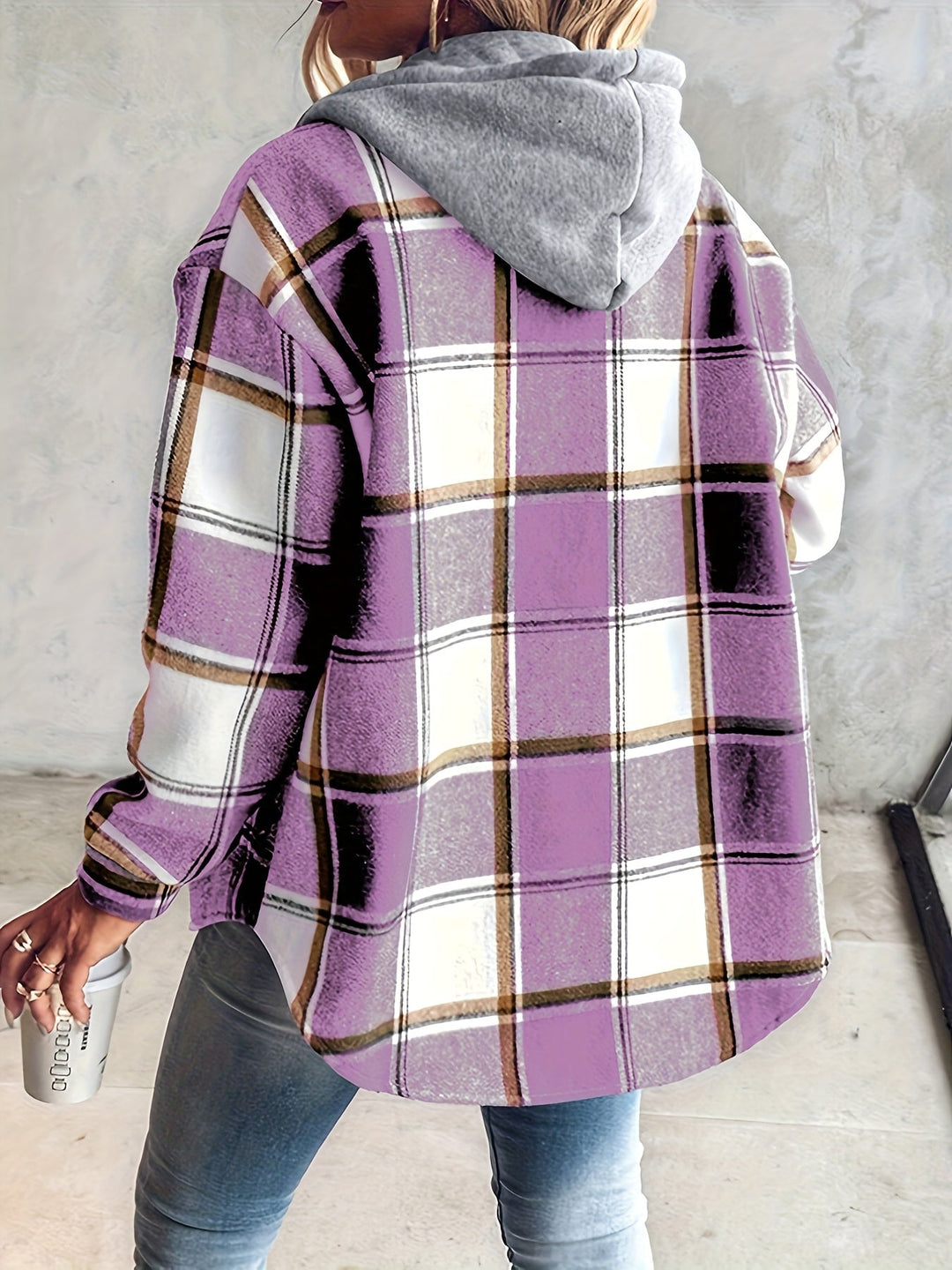 Genevessa - Soft-Touch-Kapuzenjacke