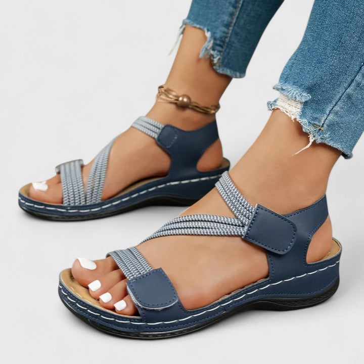 Francine - gepolsterte orthopädische Sandalen