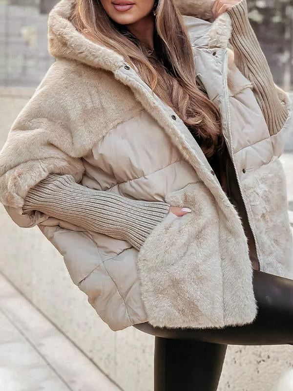 Audra - Isolierende Winterjacke mit Kapuze