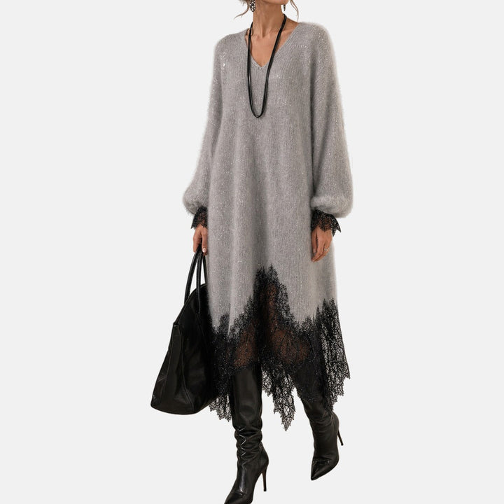 Lirien - Soft-Touch Midikleid