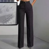 Blyss - elegante gestreifte Wide-Leg-Hose