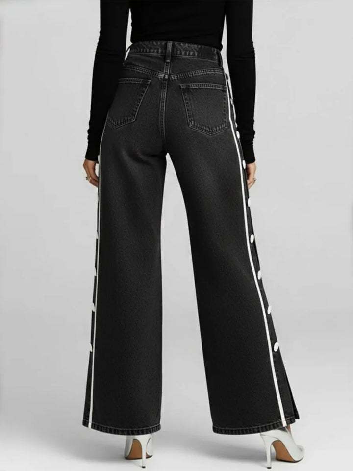 Vika - Slim-Fit-Jeans mit Reissverschluss vorne
