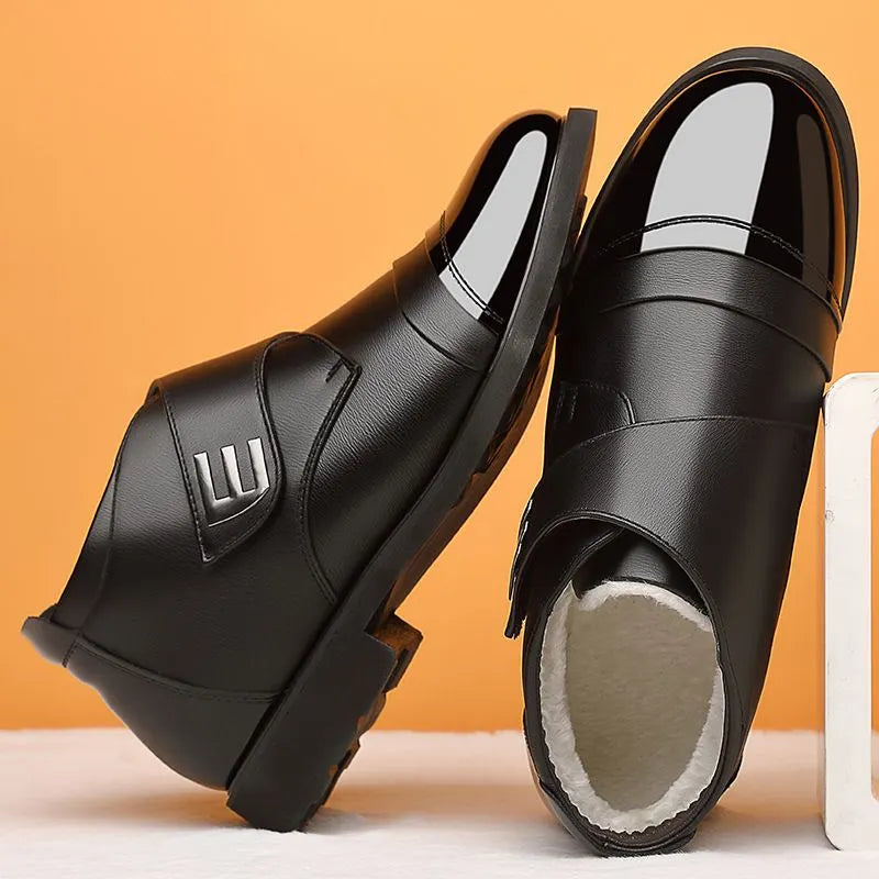 Alban - Komfortable Stiefeletten mit polierter Vorderkappe