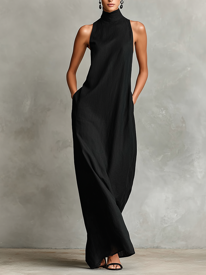 Adelaide - Leichtes Maxikleid aus Leinen