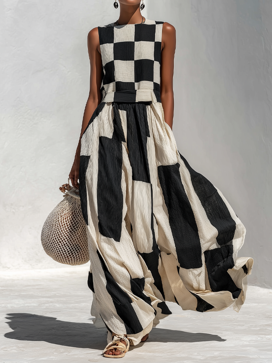 Melisara - Fliessendes Maxikleid
