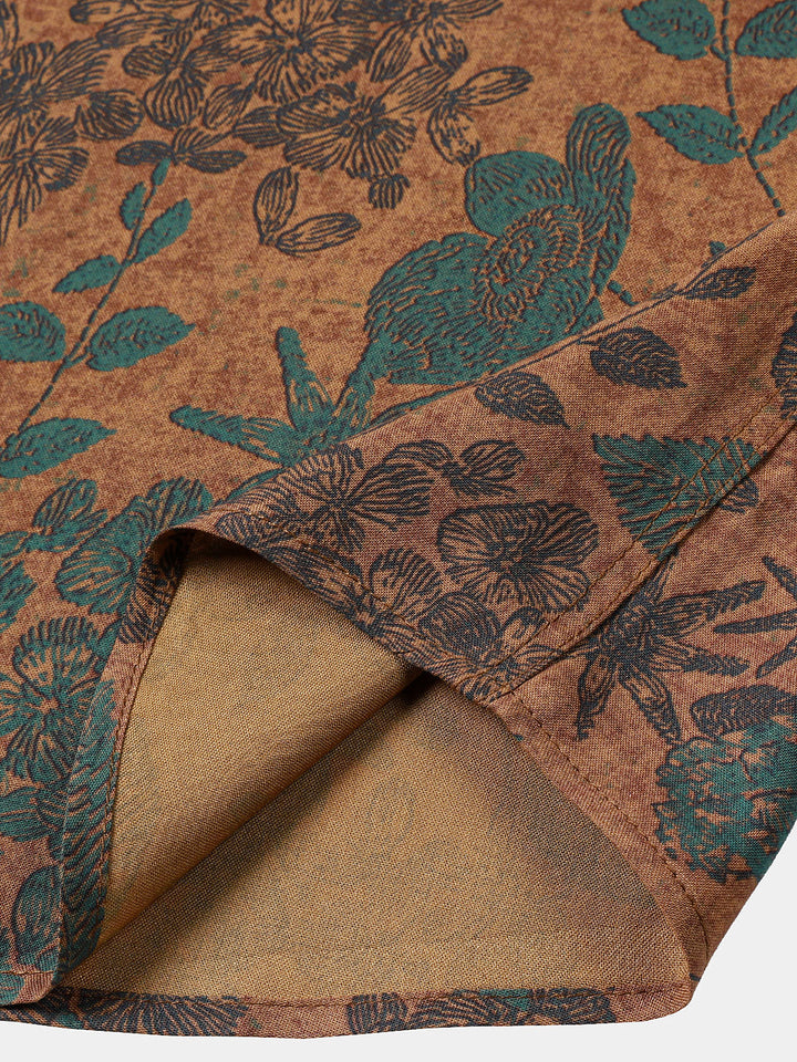 Leoric - Leichtes Kurzarm-Shirt mit Blumenprint