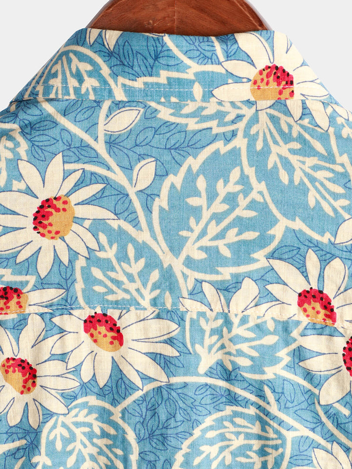 Leoric - Leichtes Kurzarm-Shirt mit Blumenprint