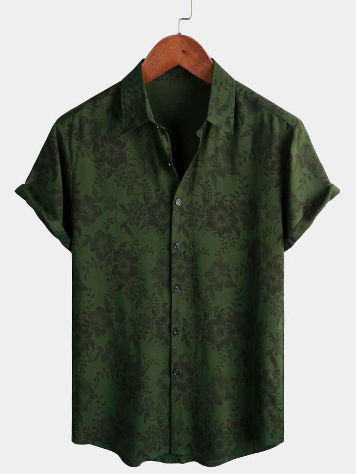 Leoric - Leichtes Kurzarm-Shirt mit Blumenprint