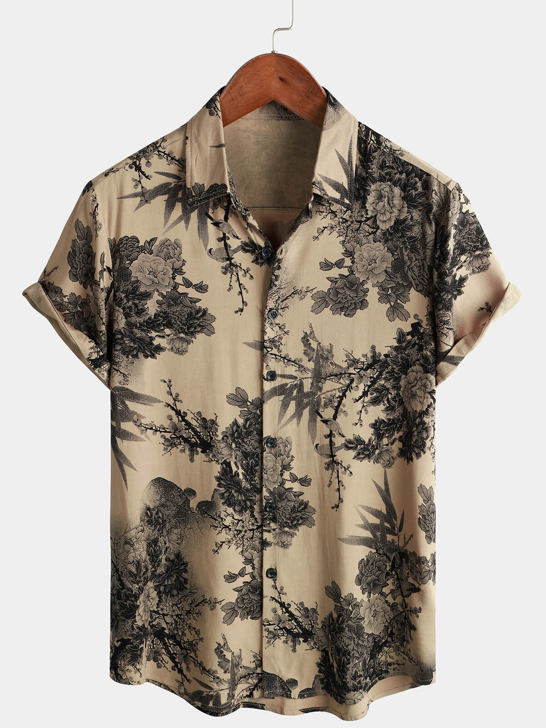 Leoric - Leichtes Kurzarm-Shirt mit Blumenprint