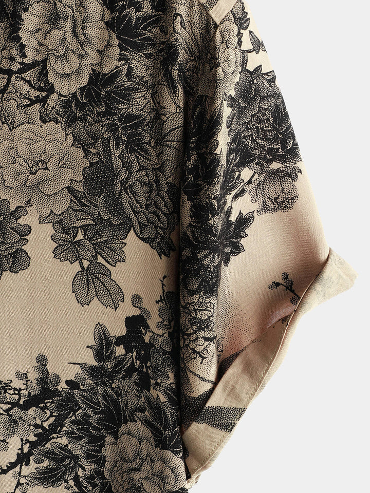 Leoric - Leichtes Kurzarm-Shirt mit Blumenprint