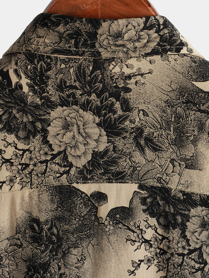 Leoric - Leichtes Kurzarm-Shirt mit Blumenprint