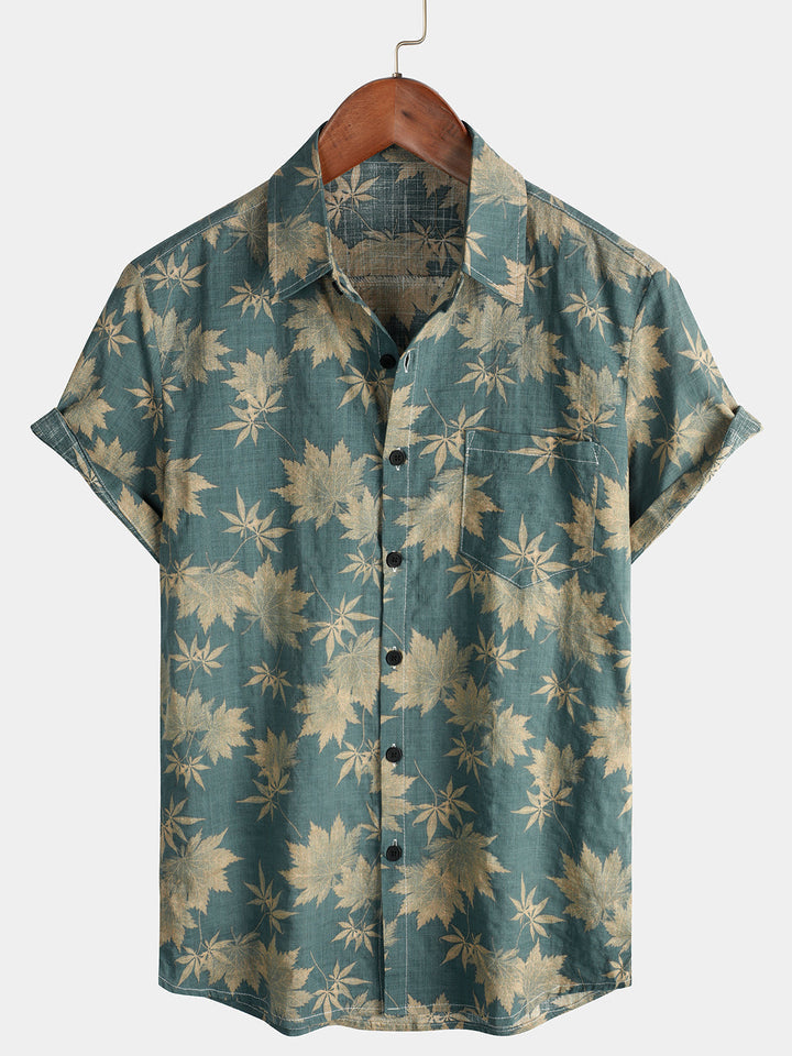 Leoric - Leichtes Kurzarm-Shirt mit Blumenprint