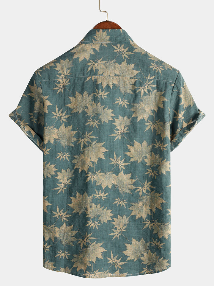Leoric - Leichtes Kurzarm-Shirt mit Blumenprint
