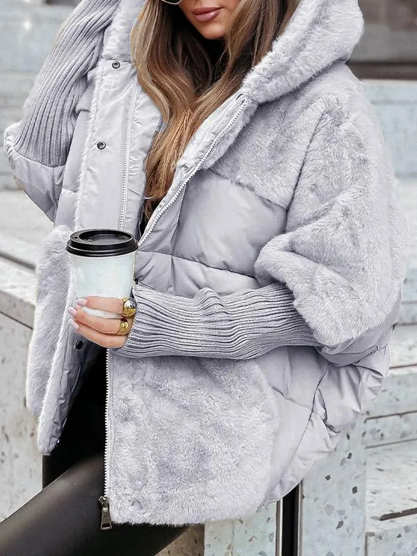 Audra - Isolierende Winterjacke mit Kapuze