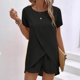 Arabesca - Asymmetrisches mehrlagiges Loungewear-Set