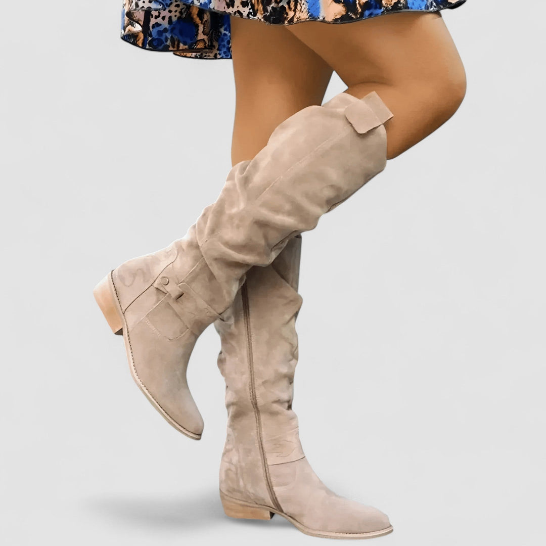 Mirellora - Komfort-Fit Cowboy-Boots