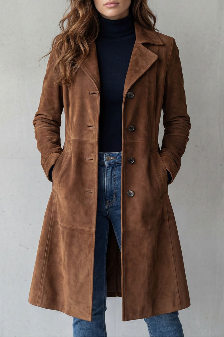 Arlene - Massgeschneiderter Longline-Mantel