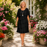 Aislinne - Stufenkleid mit weichem Griff