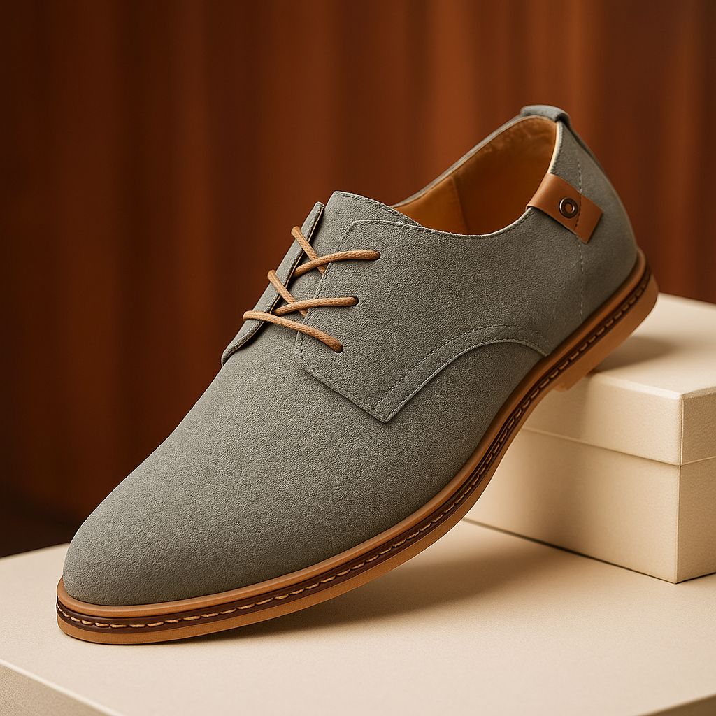 Blaine - Strukturierte Schnürschuhe