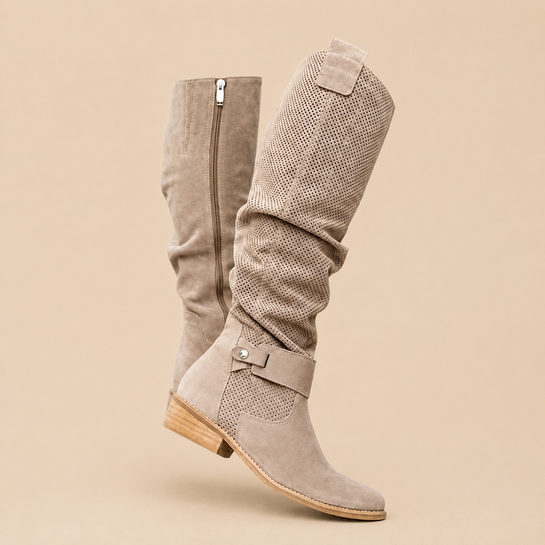Amira - Gepolsterte Western-Stiefeletten