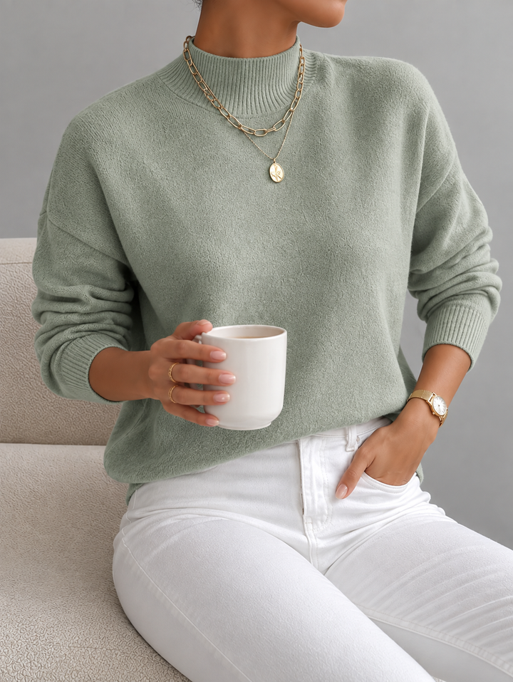 Jinty - Weicher-Touch Relaxed-Strickpullover