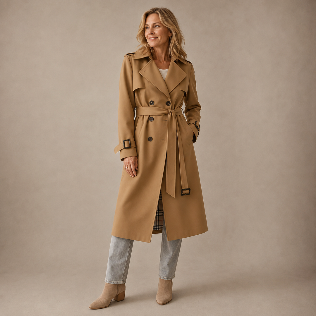 Lila - Massgeschneiderter Trenchcoat
