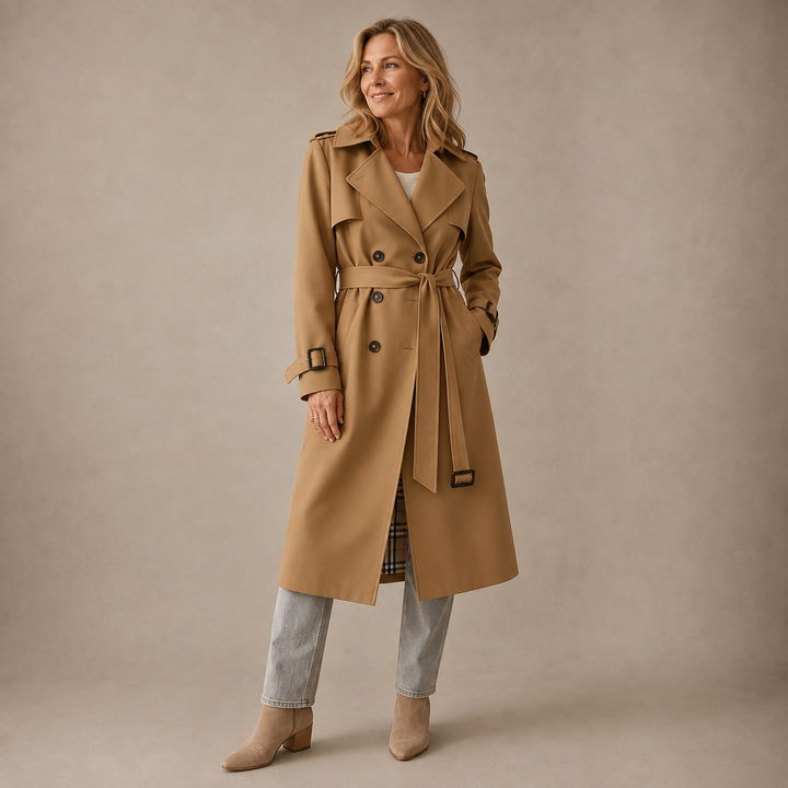 Lila - Massgeschneiderter Trenchcoat