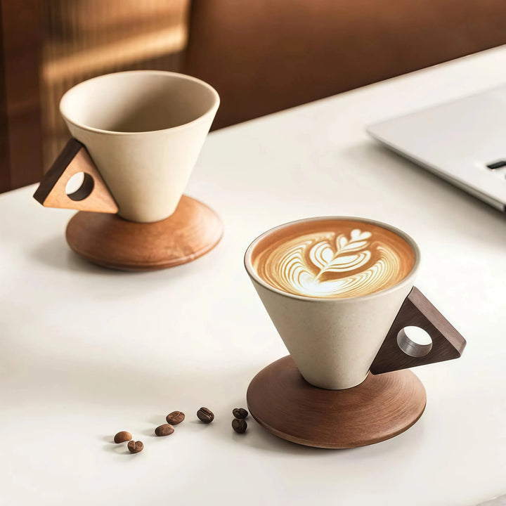 Mabel - Hochwertige konische Kaffeetasse