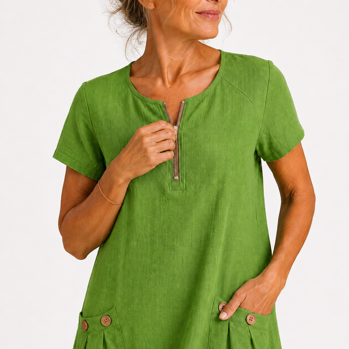 Lucienne - Luftiges Leinenkleid