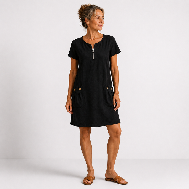 Lucienne - Luftiges Leinenkleid