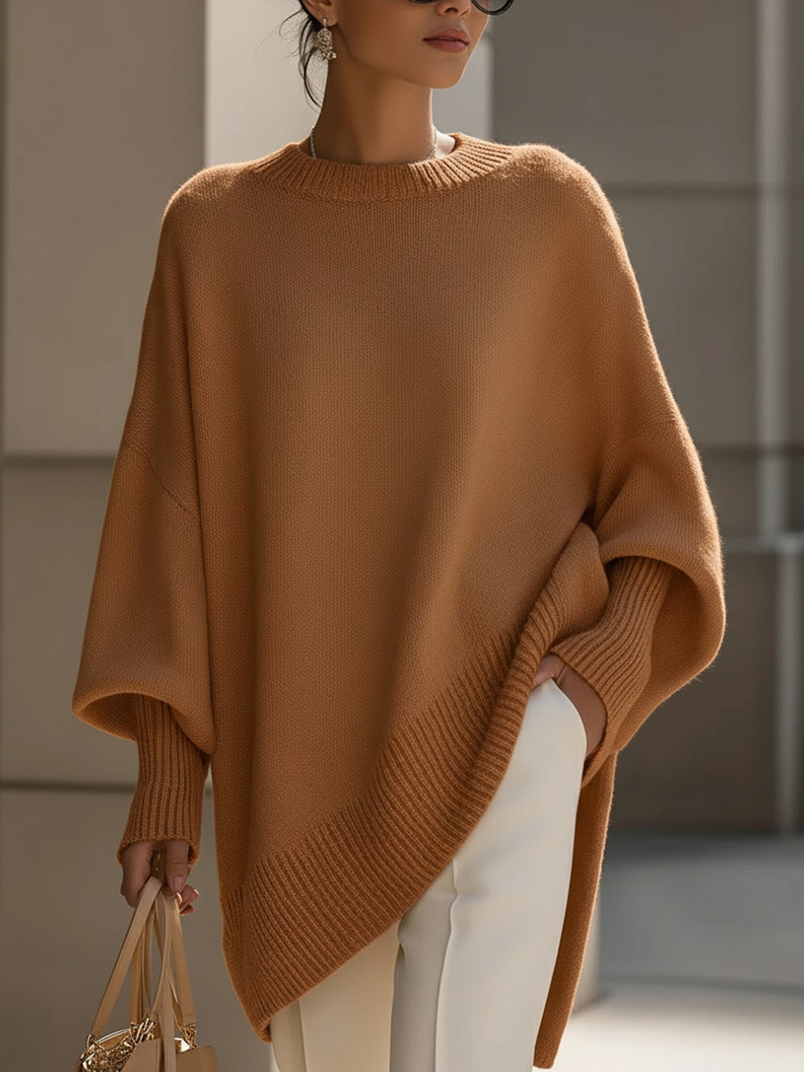 Ashlyn - Oversize-Pullover mit Soft-Touch