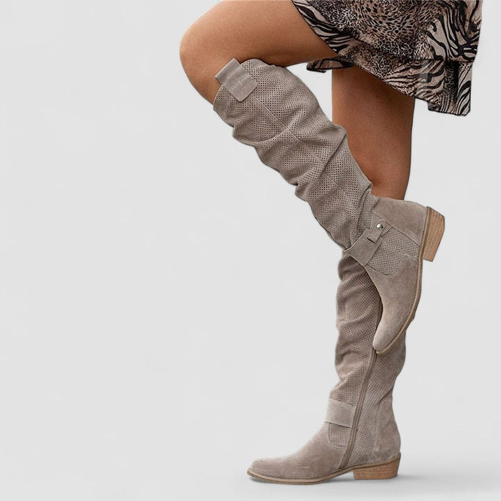 Amira - Gepolsterte Western-Stiefeletten