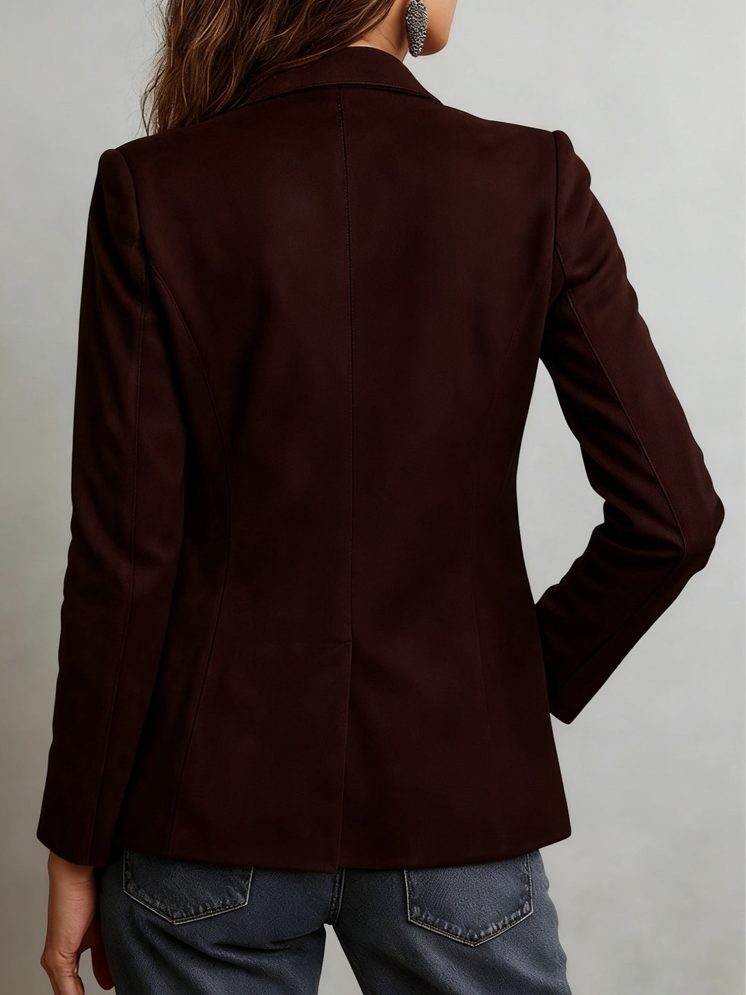 Mirevalle - Vintage massgeschneiderter Wildlederblazer
