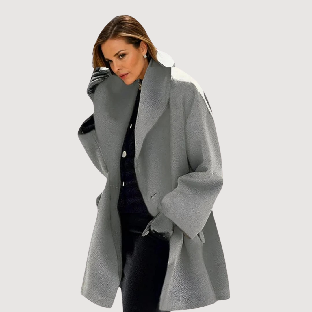 Kiki - Übergrosser Longline-Mantel