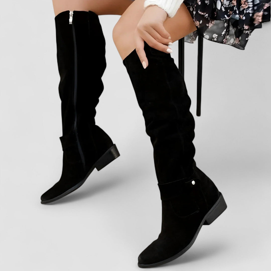 Mirellora - Komfort-Fit Cowboy-Boots