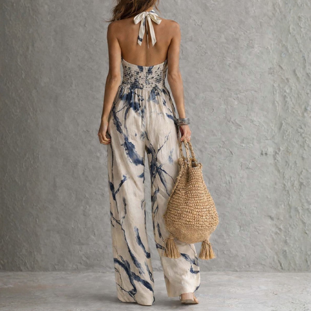 Rosalba - Jumpsuit mit künstlerischem Print