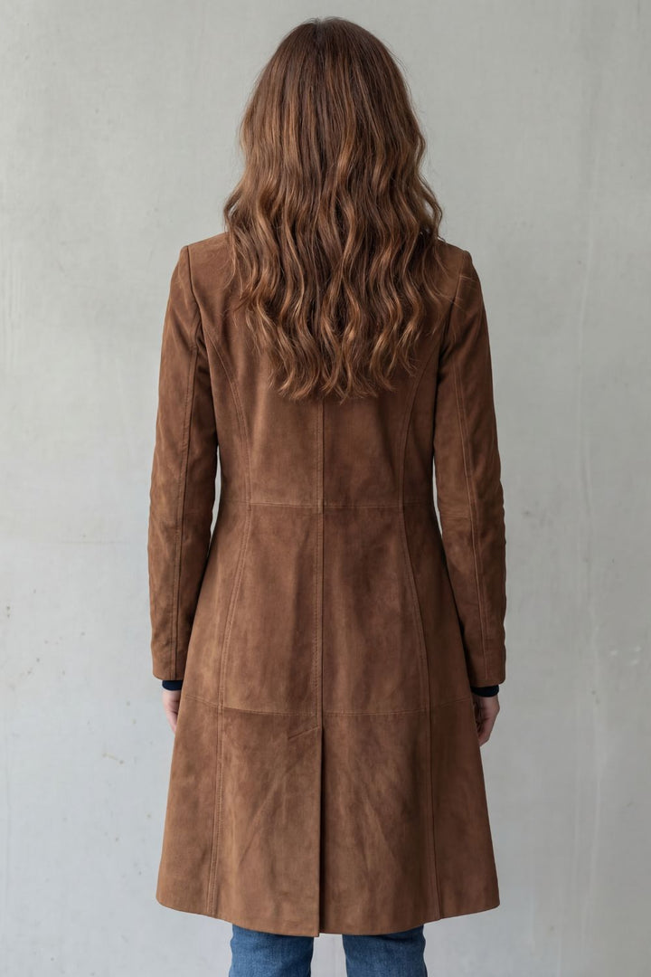 Arlene - Massgeschneiderter Longline-Mantel