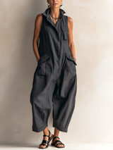 Nerine - Soft-Touch-Cargo-Jumpsuit
