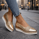 Kirsty - Glitzernde Keilsneaker