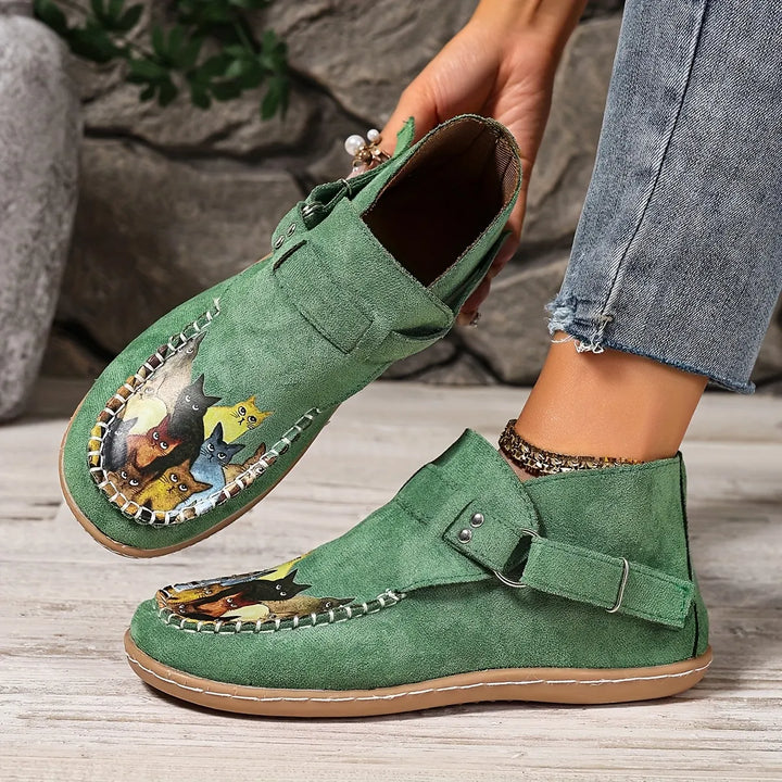 Cara - Komfort-Loafer mit Schnallen-Detail